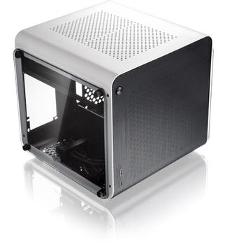 RAIJINTEK METIS EVO TG Mini-ITX-Gehäuse,  Tempered Glass - weiß (0R20B00162)