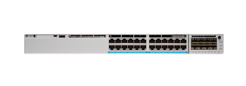 CISCO o Catalyst 9300 - Network Essentials - switch - L3 - Managed - 24 x 10/ 100/ 1000 (PoE+) - rack-mountable - PoE+ (445 W) (C9300-24P-E)