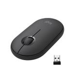 Logitech Pebble M350 - mus - Bluetooth,  2.4 GHz - grafitt (910-005718)
