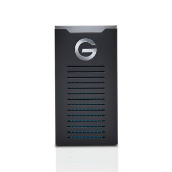 G-TECHNOLOGY G-DRIVE Mobile SSD R-Series GDRRUCWWA20001SDB - Solid state drive - 2 TB - extern (portabel) - USB 3.1 Gen 2 (USB-C kontakt) (0G06054-1)
