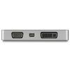 STARTECH SPACE GRAY USB-C ADAPTER - USB C TO VGA DVI HDMI OR MDP ADAPTER CABL (CDPVDHDMDPSG)