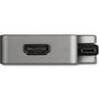 STARTECH USB C MULTIPORT VIDEO ADAPTER USB C TO VGA DVI HDMI OR MDP PERP (CDPVDHMDPDP)