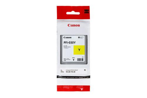 CANON PFI 030 Yellow Ink Cartridge 55ml - 3492C001 (3492C001)
