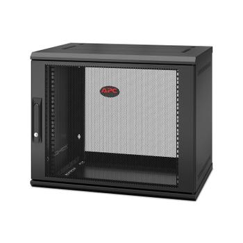 APC NetShelter WX 9U Single Hinged Wall-mount Enclosure,  Mounting Depth 400mm (AR109SH4)