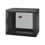 APC NetShelter WX AR109SH4 - Cabinet - wall mountable - black - 9U - 19"