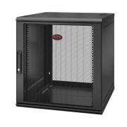 APC NetShelter WX AR112SH6 - Cabinet - wall mountable - black - 12U - 19"