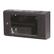 GARBOT 19" Wall mounted rack - Black. 6HEx150 mm Factory Sealed