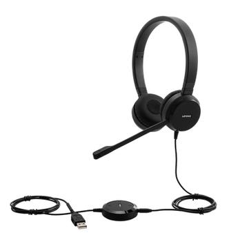 LENOVO o Pro Wired Stereo VOIP Headset - Headset - on-ear - wired - black (4XD0S92991)