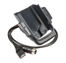 HONEYWELL Vehicle Dock w/ hard wired 3-pin power cable and a standard USB Type A cable. Mounting (805-611-001) and vehicle power connection (226-109-003 or -004) kits sold separately. (CT50-MB-0)