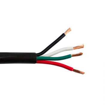 SCP 14/ 4SP-DB-100 | 4-Conductor Speaker cable | Reel | Black | 100m (14/4SP-DB-100)