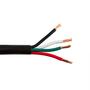 SCP 14/4SP-DB-100 | 4-Conductor Speaker cable | Reel | Black | 100m
