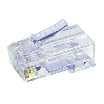 SCP SIMPLY45-CAT5E | Cat 5e | U/UTP | Transparent | 100st. (SIMPLY45-CAT5E)