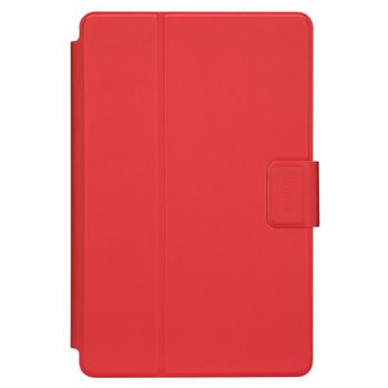 TARGUS Safe Fit Universal 360° Rotating - Flip cover for tablet - polyurethane - red - 9" - 10.5" (THZ78503GL)
