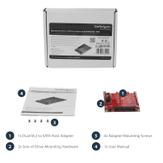 StarTech Dual-Slot M.2 Drive to SATA Adapter for 76cm Drive Bay - RAID	 (S322M225R)