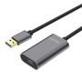 UNITEK Cable USB 3.0 Active Extension, 5m, Alu., Y-3004
