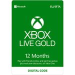 MICROSOFT MS ESD Xbox LIVE 12 Month Gold Eurozone Online ESD R17