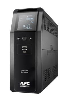 APC BACK UPS PRO BR 1600VA SINEWAVE8 OUTLETS AVR LCD INTERF ACCS (BR1600SI)