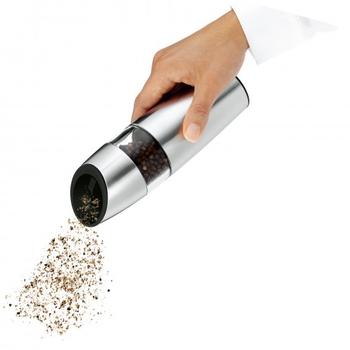 WMF Elektrisk mølle Vippefunktion Mat rustfrit stål (06.6734.6030)