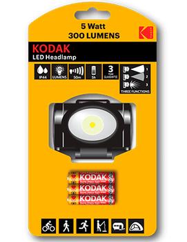 KODAK LED Headlamp 300lm incl.3xAAA (30413870)