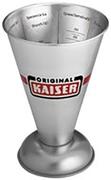 KAISER Patisserie measuring cup funnel-shaped, integrated scale