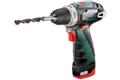 METABO POWERMAXX BS BASIC Bore-/skruemaskine Med batteri 2 batterier inkluderet Nøgleløs borepatron