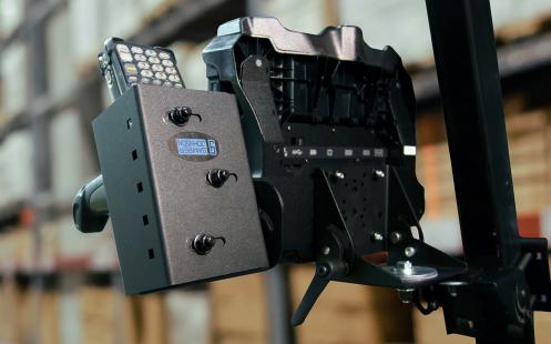 GAMBER-JOHNSON SCANNER POCKET TABLET MOUNT VESA 75MM AND AMPS PERP (7160-1389)