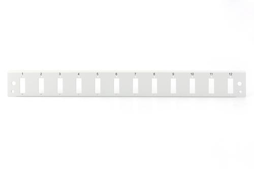DIGITUS FO Splice Box Front Panel. 12x SC DX. Grey Factory Sealed (DN-96201-QL)