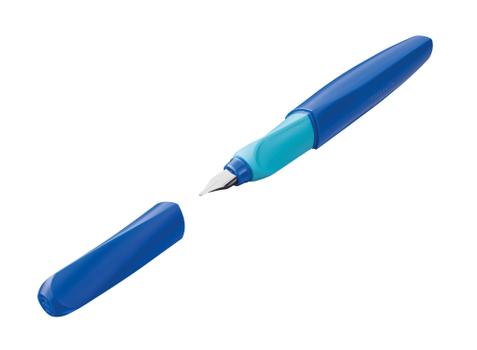 PELIKAN Füllhalter Twist     P457 M  Deep Blue    +2TP Blister (814744)