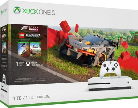 MICROSOFT Xbox One S 1TB incl. Forza 4 + Lego Speed (234-01129)