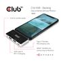 CLUB 3D Club3D USB Type C 4-in-1 Hub Dockingstation (CSV-1591)