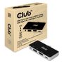 CLUB 3D USB TYPE C 3.1 GEN 1 TO HDMI 2.0b + 1 USB 2.0 TYPE A + USB C CHARGE UP TO 100W + 1 COMBO AUDIO JACK FEMALE