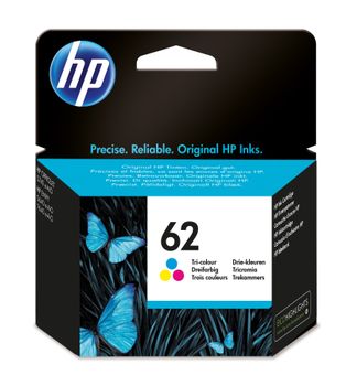 HP 62 - C2P06AE - Tricolour Tricolour- - Ink cartridge - For Envy 5640, 5644, 5646, 5660, 7640, Officejet 5740, 5742, 8040 with Neat (C2P06AE#UUS)