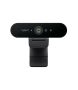 LOGITECH Brio 4096 x 2160 Pixels Resolution 4K Ultra HD Pro Business 90 fps USB 3.0 Webcam (960-001106)