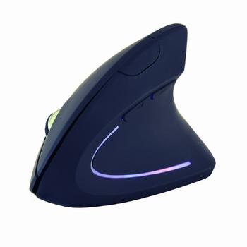 GEMBIRD Ergonomic 6-button optical mouse MUS-ERGO-01,  3200 DPI, USB, Black (MUS-ERGO-01)