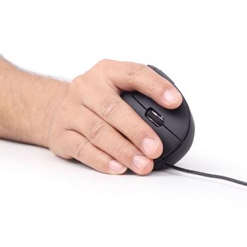 GEMBIRD Ergonomic 6-button optical mouse MUS-ERGO-01,  3200 DPI, USB, Black (MUS-ERGO-01)