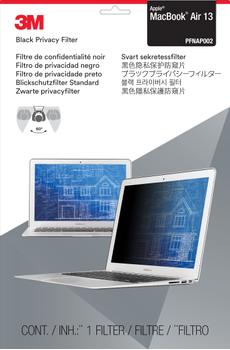 3M PFMA13 Privacy Filter Black Apple MacBook Air 13 (98044057010)