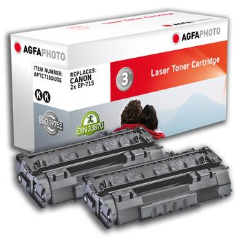 AGFAPHOTO Toner 2x Black (APTC715DUOE)