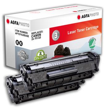 AGFAPHOTO Toner 2x Black (APTCFX10DUOE)