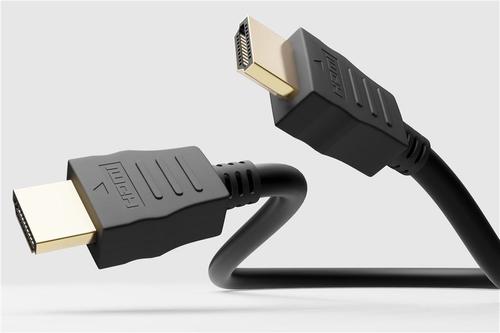 GOOBAY Series 2.1 8K Ultra High Speed HDMI Kabel mit Ethernet, vergoldet,  black, 0.5 m - High speed cable for 8K@60 Hz (41081)