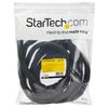 STARTECH 15 ft. / 4.6m Cable Management Sleeve - Trimmable Fabric - Cord Concealer - Wire Hider - Cord Organizer WKSTNCM2 (WKSTNCM2)