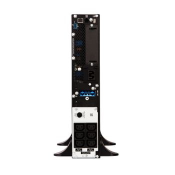 APC C Smart-UPS SRT 1500VA - UPS (rack-mountable / external) - AC 220/ 230/ 240 V - 1500 Watt - 1500 VA - USB, serial - output connectors: 6 - PFC - black (SRT1500XLI)