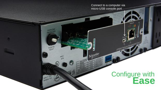 APC UPS Network Management Card with PowerChute Network Shutdown (AP9640)