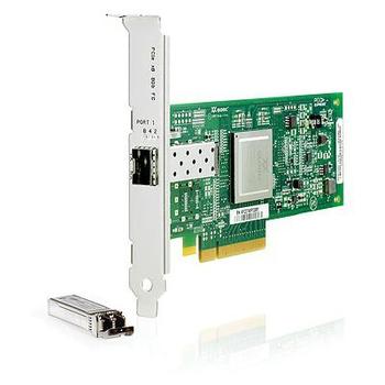 Hewlett Packard Enterprise HPE StorageWorks 81Q - Värdbussadapter - PCIe - Fibre Channel - begagnat - för ProLiant DL165 G7, DL360 G7, DL380 G6, DL380 G7, DL385 G7, DL580 G7, DL585 G7, SL160s G6 (AK344AR)