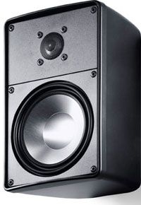 CANTON høyttaler Plus OnWall XL.3, Sort 2 veis bassrefleks,  Bokhylle, 60/ 120 Watt (02953)