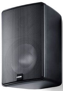 CANTON høyttaler Plus OnWall XL.3, Sort 2 veis bassrefleks,  Bokhylle, 60/ 120 Watt (02953)