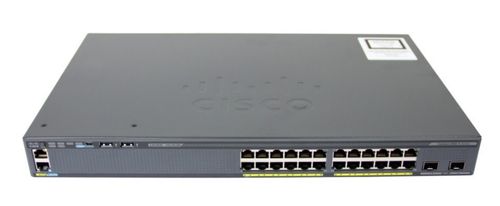 CISCO CATALYST 2960-X 24 GIGE 2 X 10G SFP+, LAN BASE           IN CPNT (WS-C2960X-24TD-L)