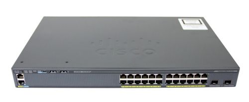 CISCO Catalyst 24x10/ 100/ 1000 2 SFP+ Lan Base  (WS-C2960X-24TD-L)