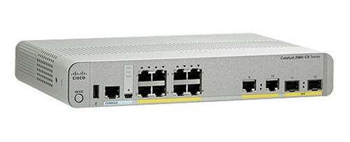 CISCO Switch/ Cat 2960-CX 8p PoE LAN Base (WS-C2960CX-8PC-L)