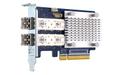 QNAP QXP-16G2FC - Värdbussadapter - PCIe 3.0 x8 låg profil - 16Gb Fibre Channel Gen 5 x 2 - med 2 st. SFP+ sändare (TRX-16GFCSFP-SR) - för QNAP TS-1277, 463, 677, 877, 977, EC1280, TVS-2472, 682, 872,