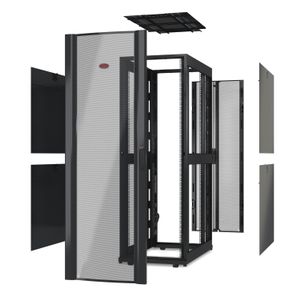 APC NetShelter SX 42U 600mm Wide x 1070mm Deep Enclosure Without Sides Without Doors Black (AR3100X617)